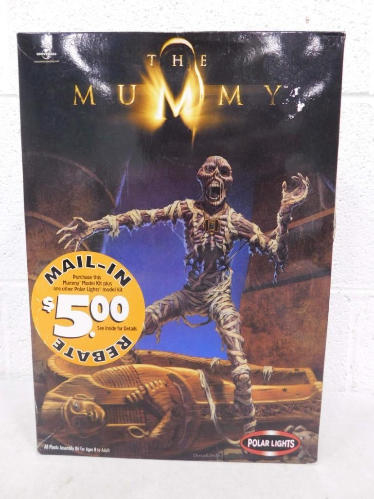 The Mummy Model Kit New in Unsealed Box by Polar Lights: The Mummy Model Kit New in Unsealed Box by Polar Lights. The UPC has been clipped on the box