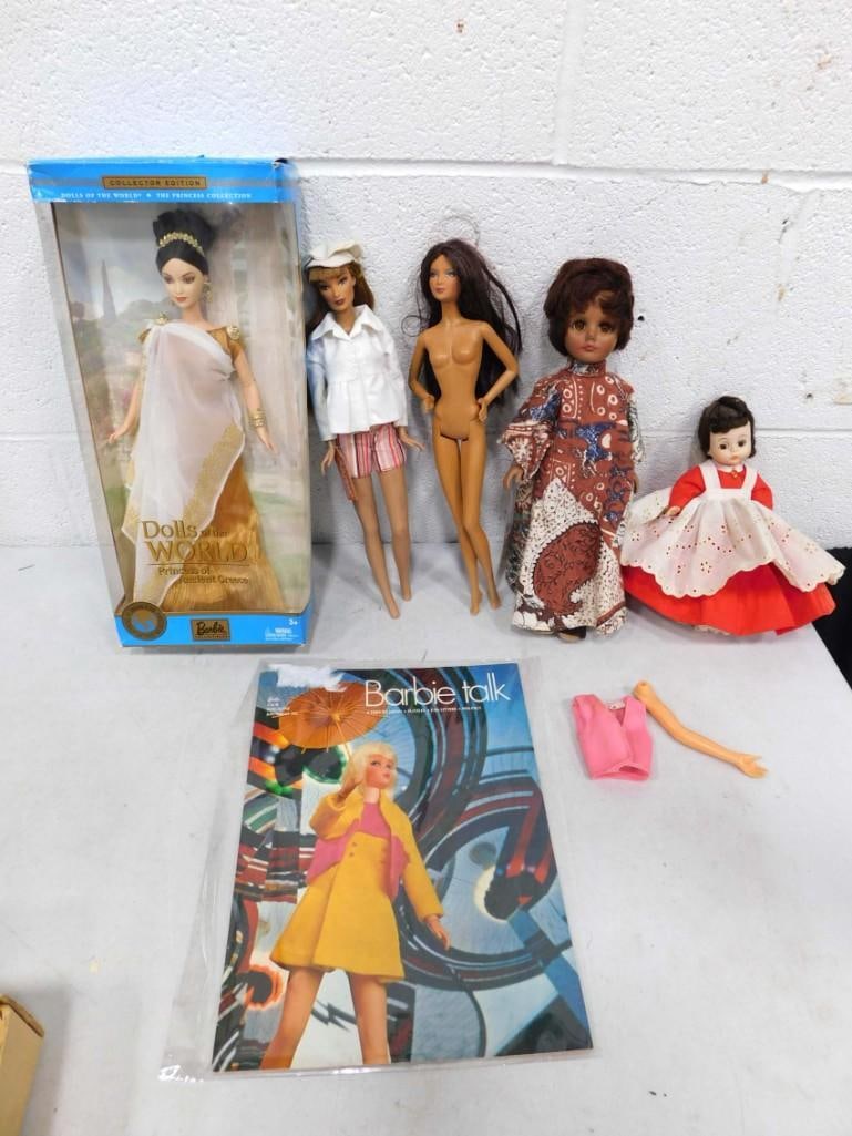 Dolls incl Barbie Princess of Ancient Greece in Original Box, Integrity Alysa Friend of Janey, (1 of 8)