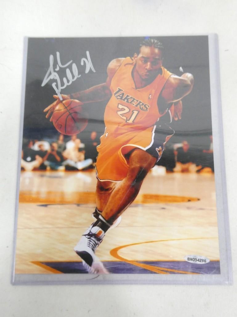Josh Powell Lakers #21 Autographed 8x10" Color Photo with Hologram COA: Josh Powell Lakers #21 Autographed 8x10" Color Photo with Hologram COA