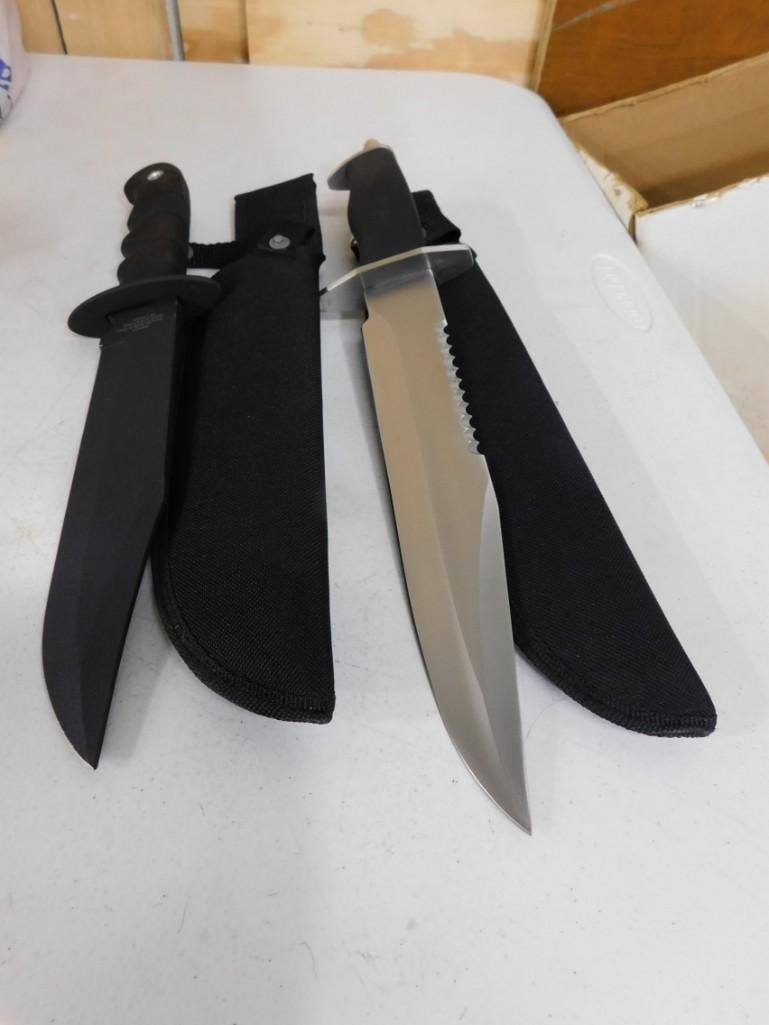 Pair of new with box Bud K knives including "The Pig Sticker 440 Stainless Steel" (1 of 5)