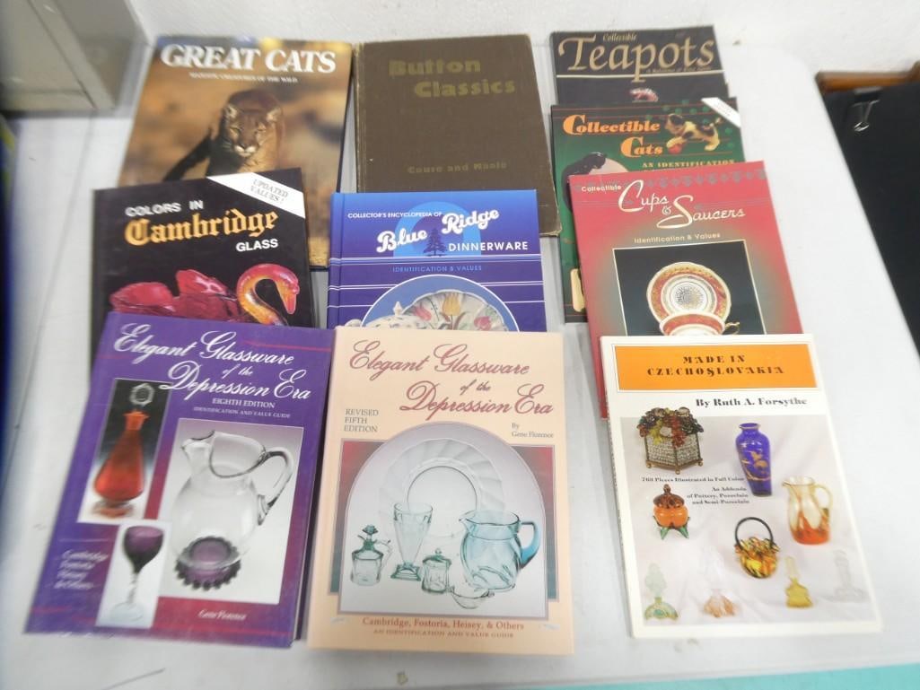 Collector's Guides incl Elegant Glassware, Colors in Cambridge Glass, etc (1 of 5)