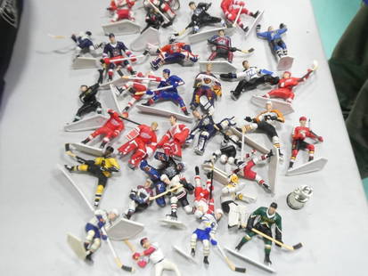 Lot of Plastic Hockey Sports Figures: Lot of Plastic Hockey Sports Figures