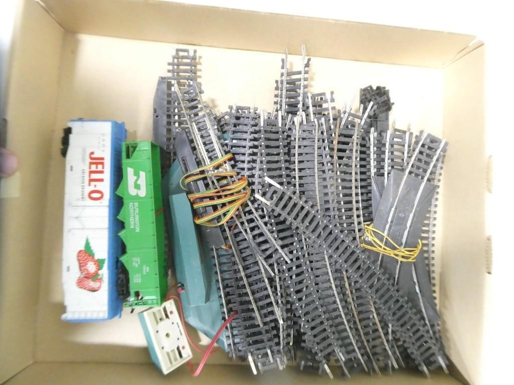 HO Scale Trains and Train track including Jell-O: HO Scale Trains and Train track including Jell-O