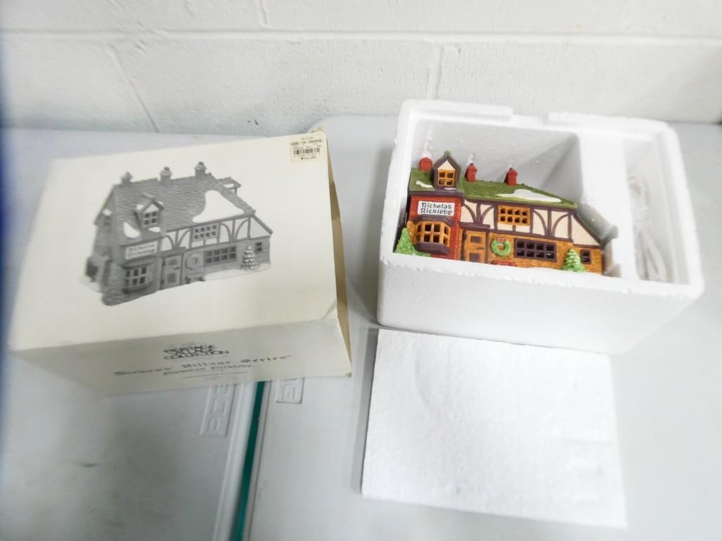 Dept 56 Cottage Dickens Village Series Nicholas Nickleby Heritage Village Collection: Department 56 Cottage Dickens Village Series Nicholas Nickleby Heritage Village Collection Christmas Village Building in Original Box
