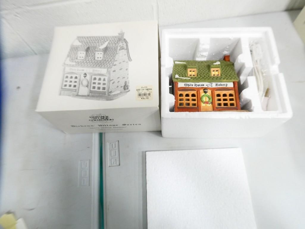 Dept 56 White Horse Bakery Dickens Village Series Heritage Village Collection (1 of 4)