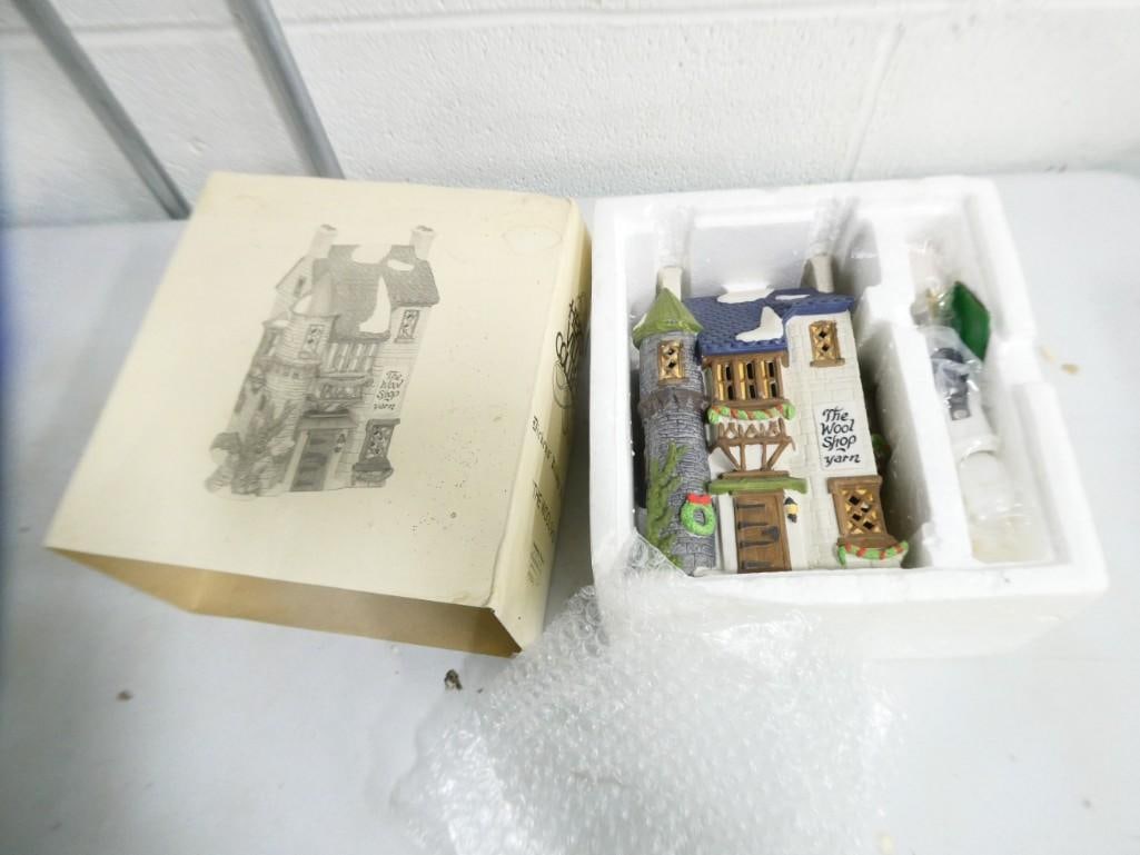 Dept 56 The Wool Shop Dickens Village Series Heritage Village Collection (1 of 4)