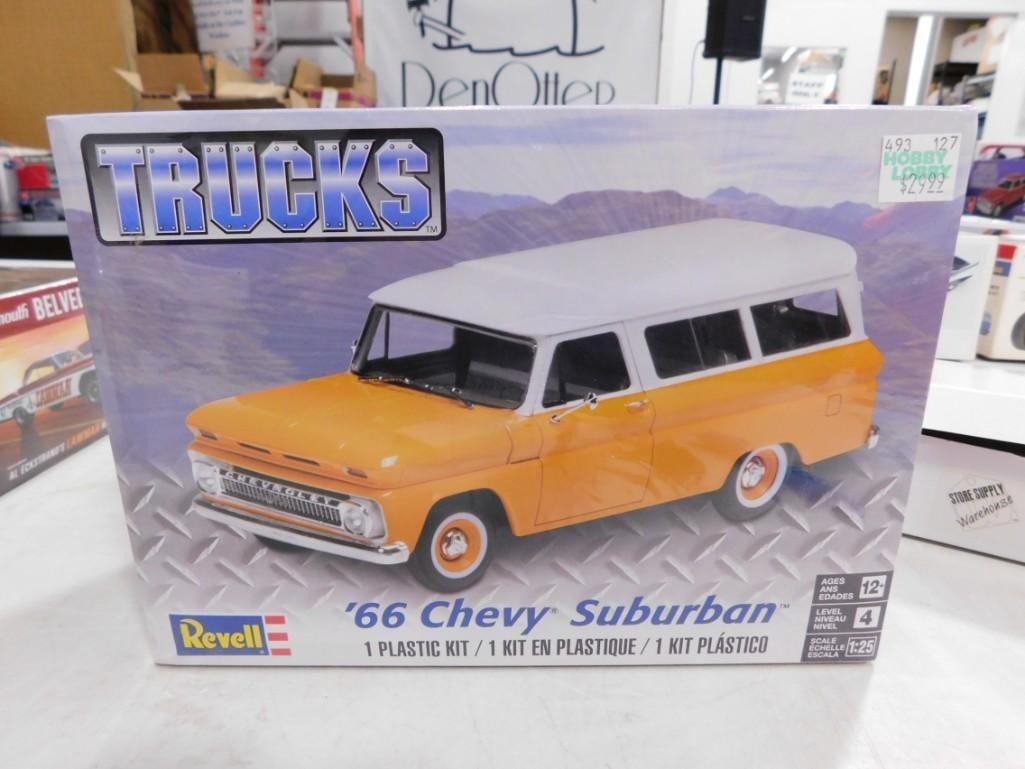 Revell '66 Chevy Suburban Sealed Model Car Kit (1 of 3)