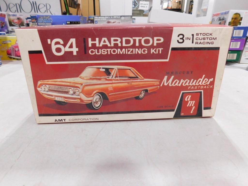 AMT '64 Mercury Marauder Fastback Hardtop 3 in 1 Customizing Model Car Kit (1 of 3)