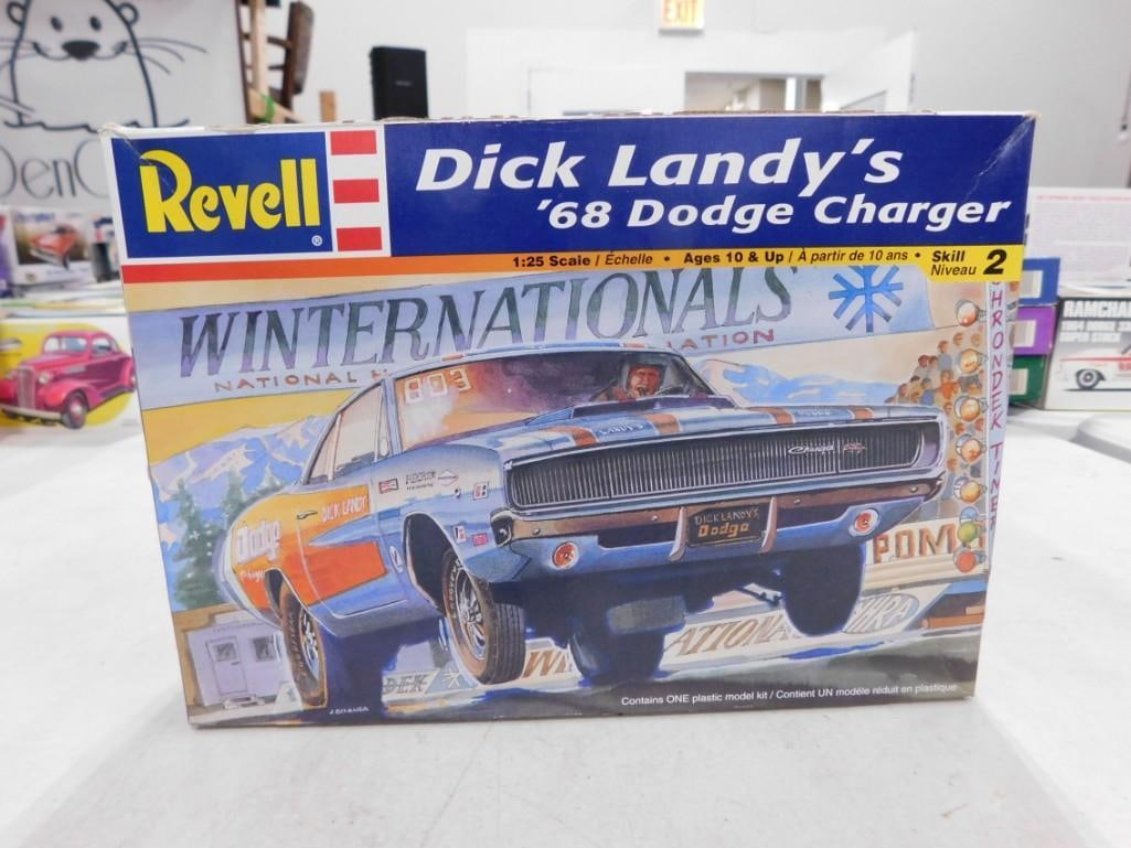 Revell Dick Landy's '68 Dodge Charger 1:25 Scale Model Car Kit (1 of 3)