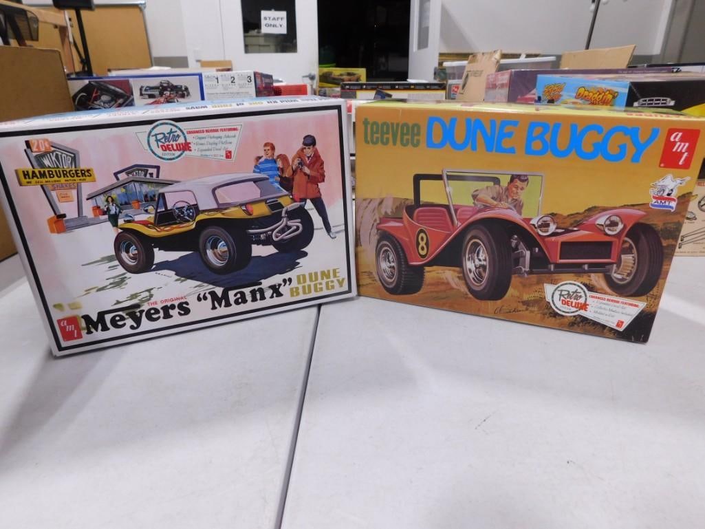 2 AMT Car Model Kits incl Teevee Dune Buggy and Meyers Manx Dune Buggy (1 of 7)