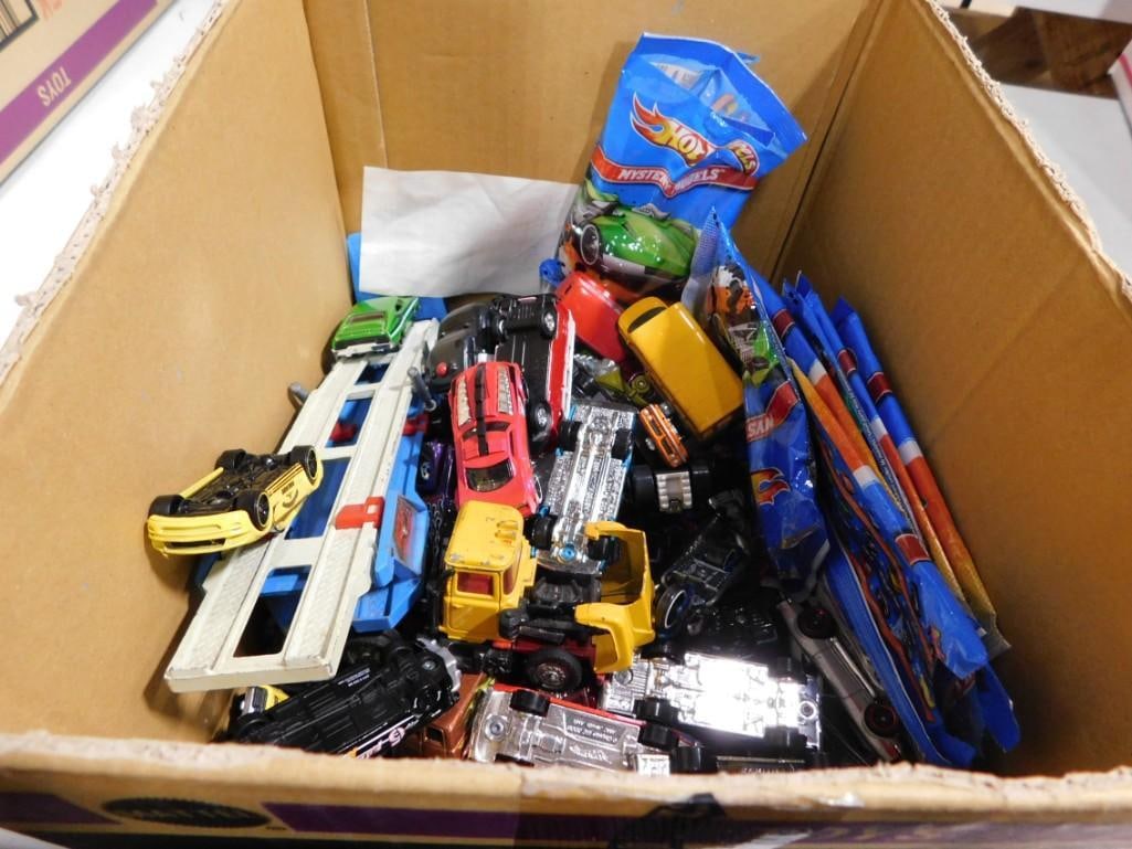 Lot of Toy Cars, Vehicles, etc incl Hot Wheels, etc (1 of 3)