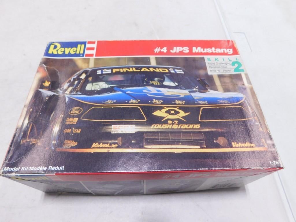 Revell #4 JPS Mustang 1:25 Scale Model Car Kit (1 of 3)