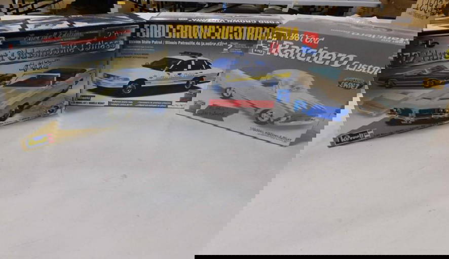 3 Model Car Kits Incl Revell '72 Hurst Oldsmobile Cutlass 442 2 'n 1 ...