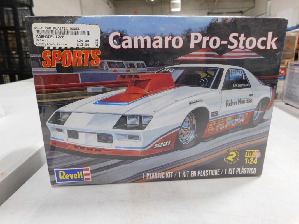 Sealed Revell Camaro Pro Stock 1:24 Scale Model Car Kit New and Sealed: Sealed Revell Camaro Pro Stock 1:24 Scale Model Car Kit New and Sealed