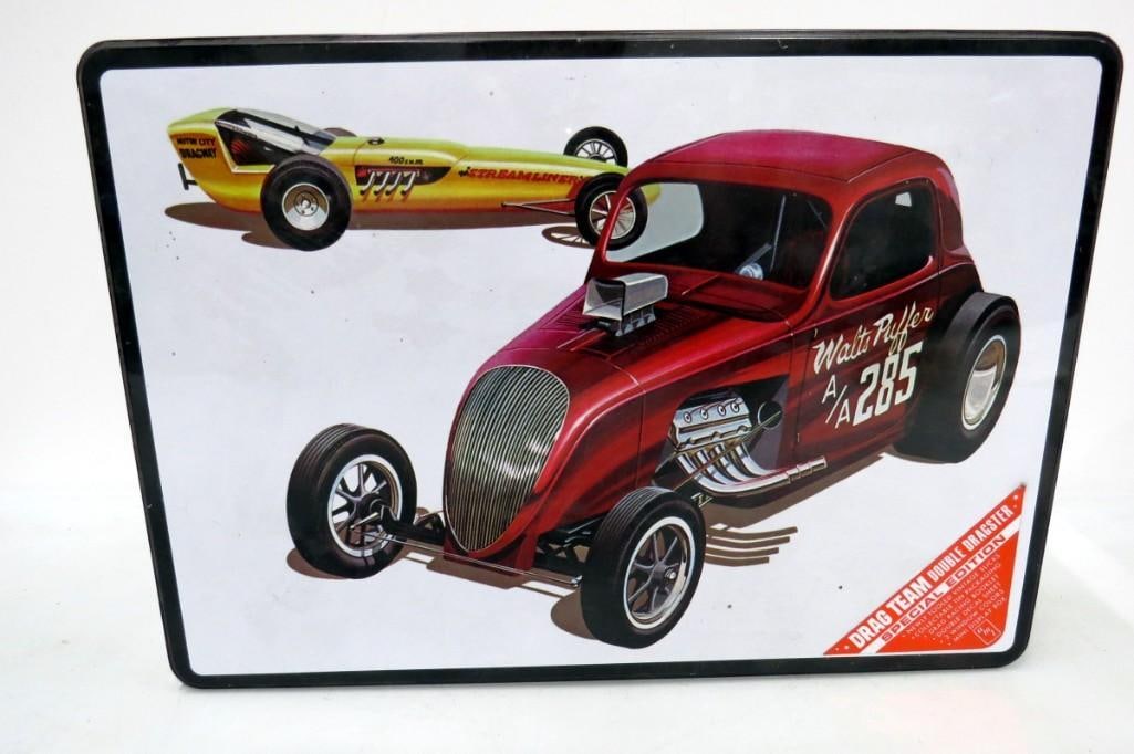 AMT Double Dragster Drag Team 1:25 Scale Model Car Kit Special Edition (1 of 3)