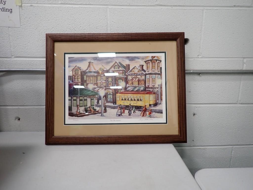 Angela Trotta Thomas Pencil Signed Framed Print 'Tis the Season' 121/850 (1 of 5)
