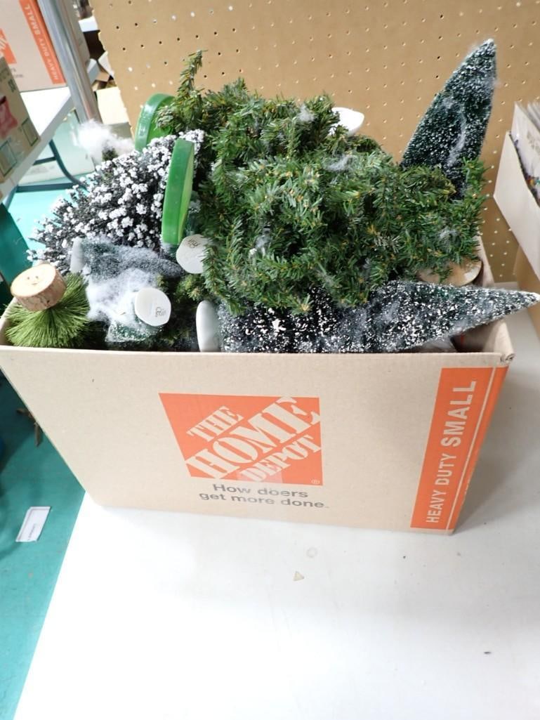 Large Box full of Department 56 Trees - Accessories (1 of 7)