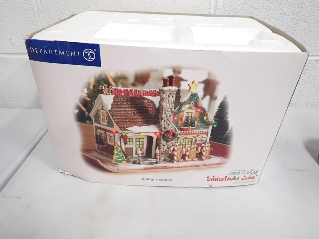 Dept. 56 "The Gingerbread House" Original Snow Village Christmas Lane: Dept. 56 "The Gingerbread House" Original Snow Village Christmas Lane