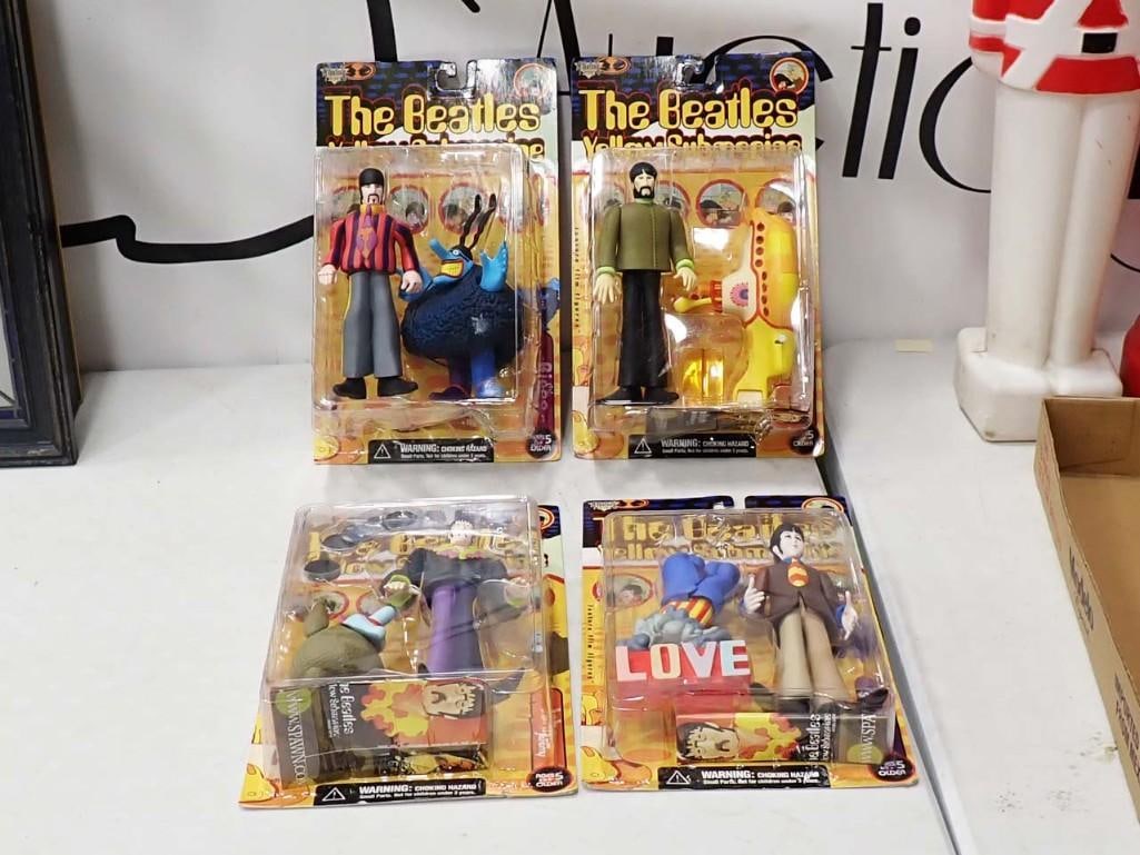 4 The Beatles Yellow Submarine Figures McFarlane Toys New in Package (1 of 4)
