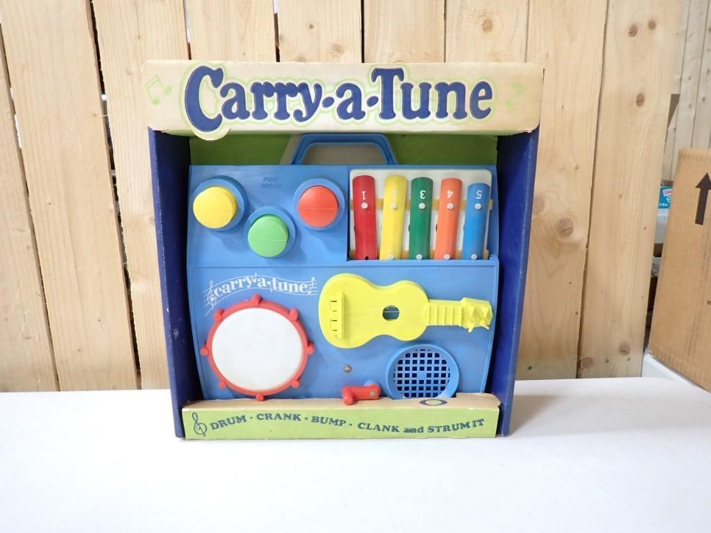 Vintage Ideal Carry-A-Tune Musical Toy New Old Stock: Vintage Ideal Carry-A-Tune Musical Toy New Old Stock