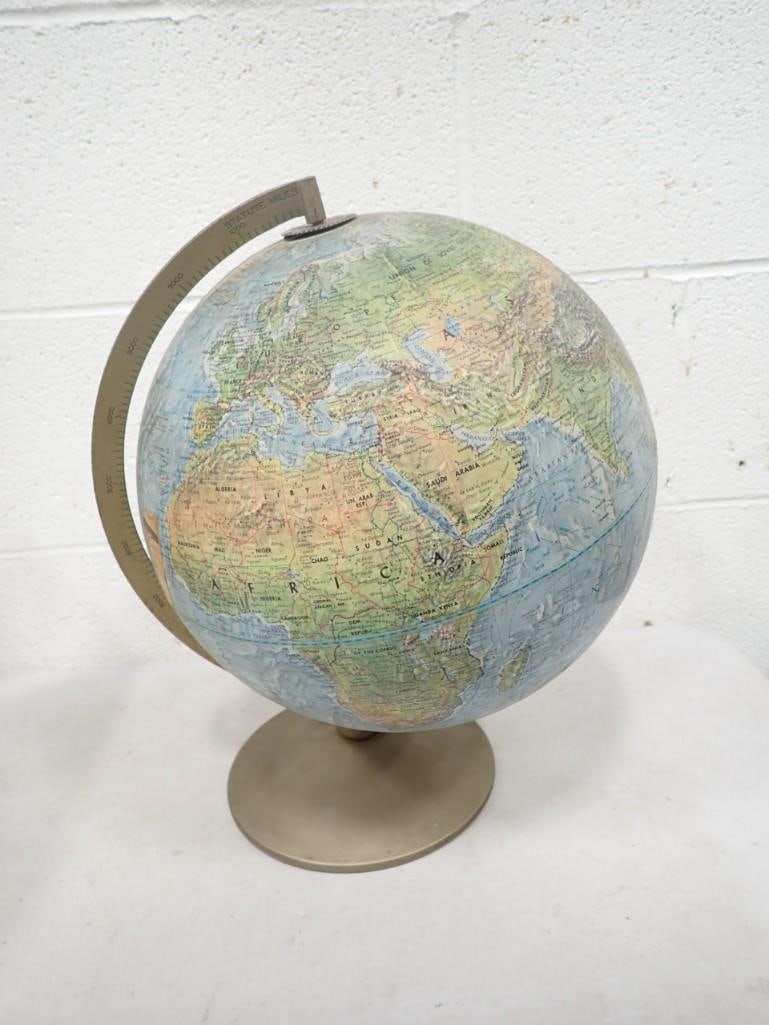 Vintage Replogle Land and See 12 inch Globe (1 of 6)