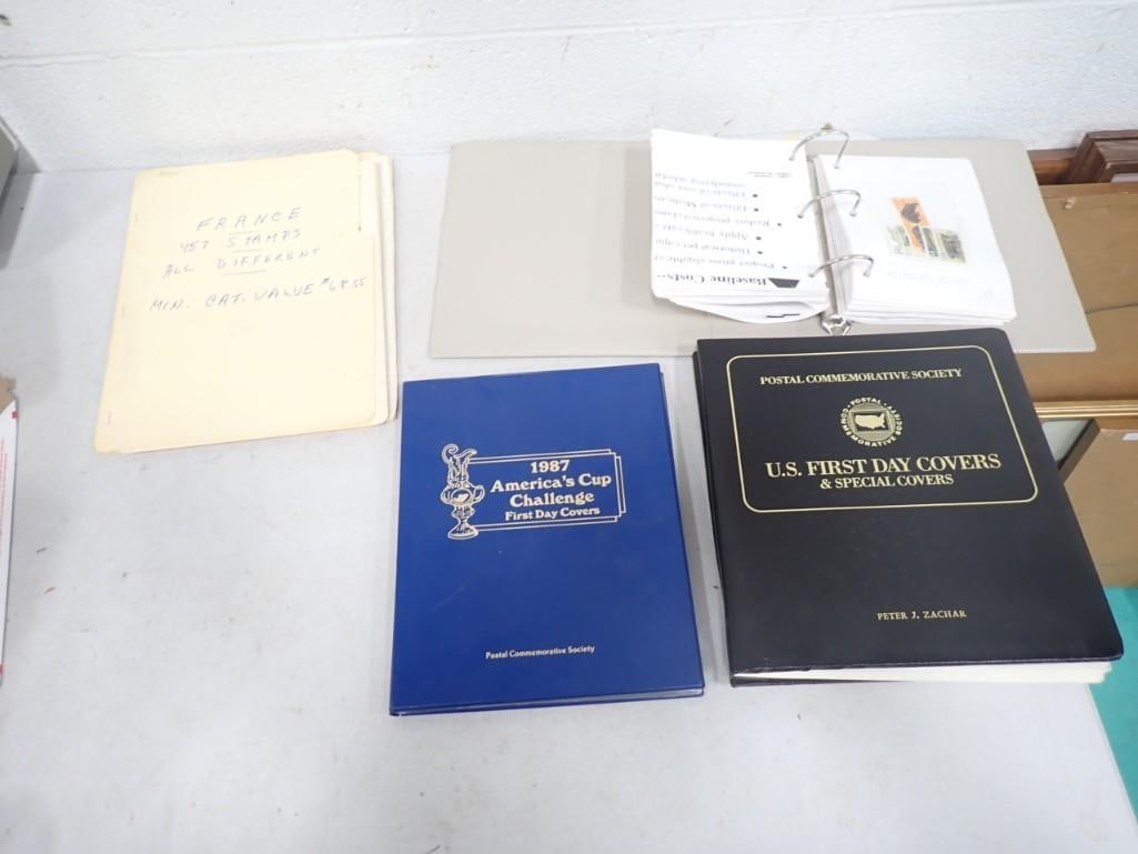 Large lot of assorted stamps including first day covers, world stamps, etc. (1 of 16)