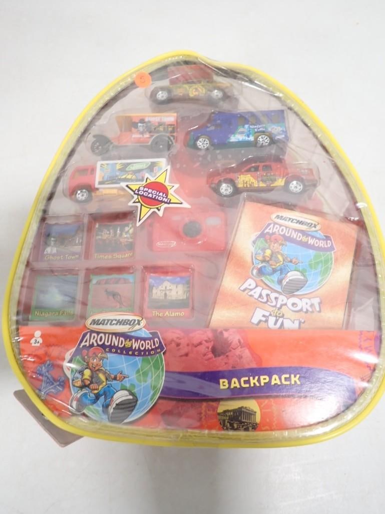 Matchbox Around the World Passport of Fun Backpack (1 of 2)