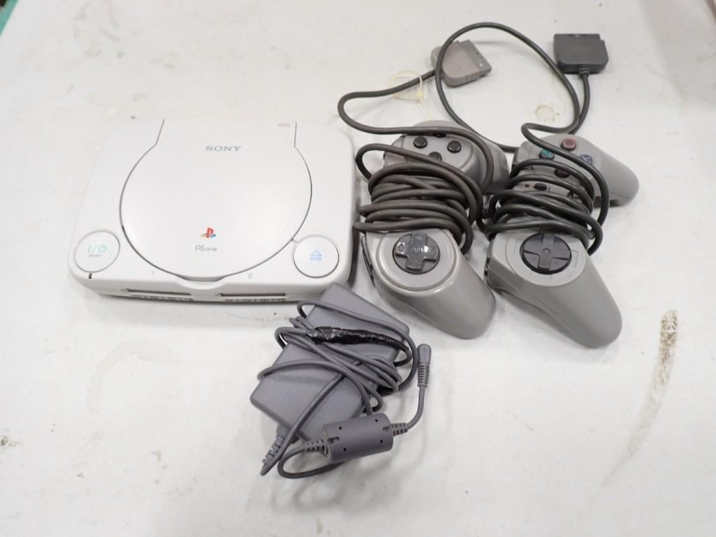 Sony PlayStation System and Controllers - untested, comes with everything as shown (1 of 2)