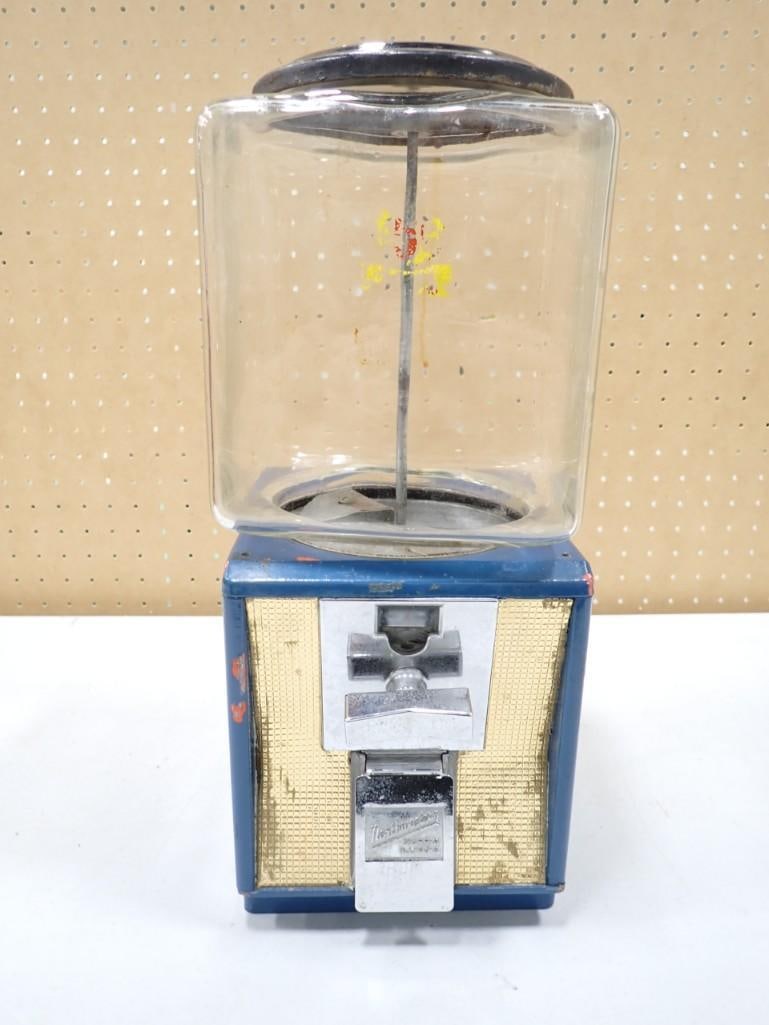 Vintage MSU  Gumball Machine - Northwestern - no key (1 of 6)
