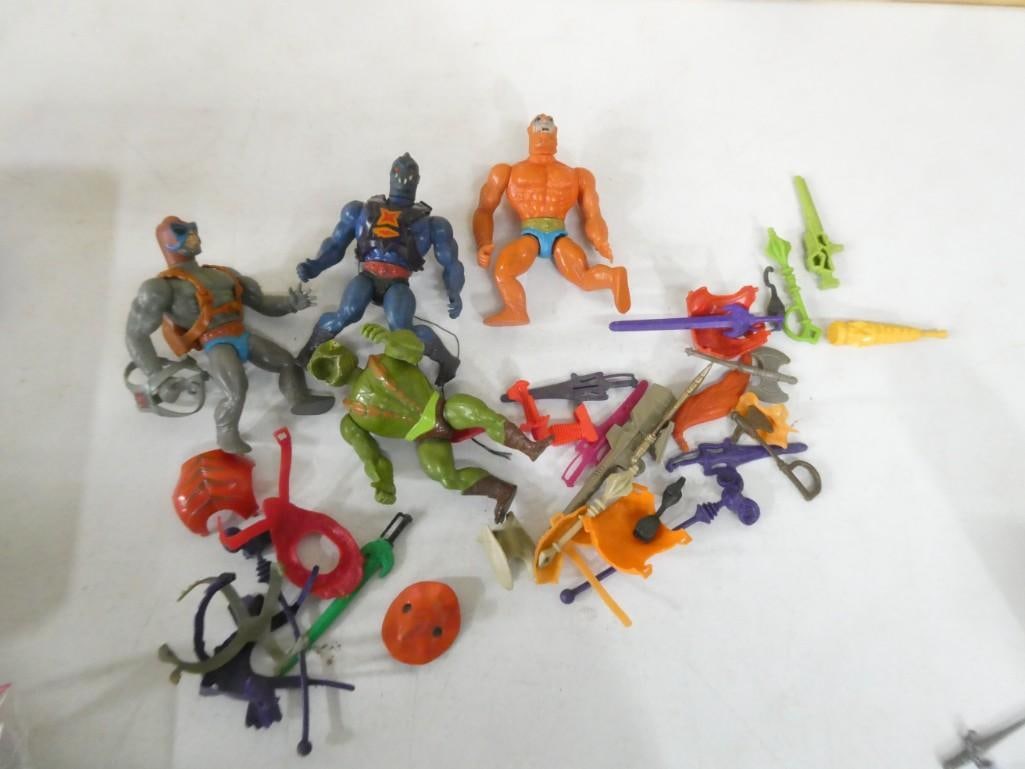 He-Man Masters of the Universe MOTU Action Figures, Beastman, Weapons, accessories, etc. (1 of 5)