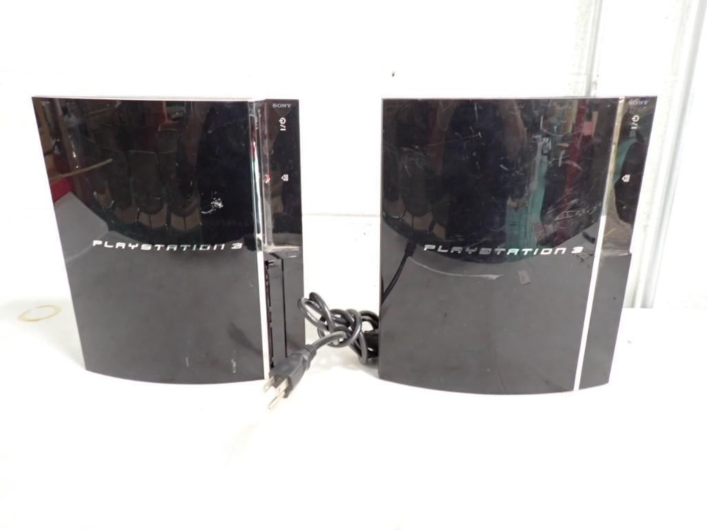 Pair of Sony PlayStation 3 Video Game Systems (1 of 4)