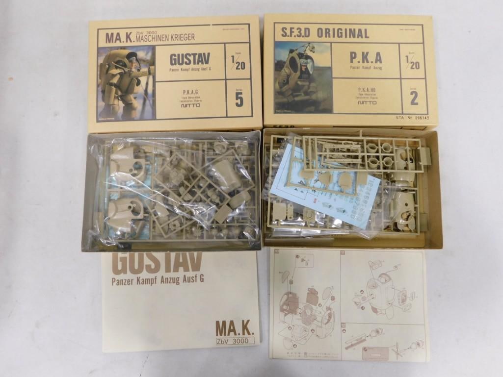 2 Model Kits incl Maschinen Krieger Gustav 1:20 Scale and P.K.A. 1:20 Scale (1 of 3)