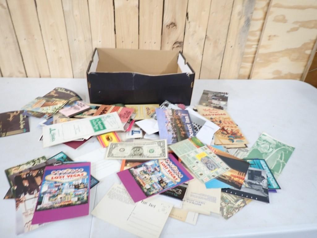 Vintage Ephemera Lot including Las Vegas (1 of 3)