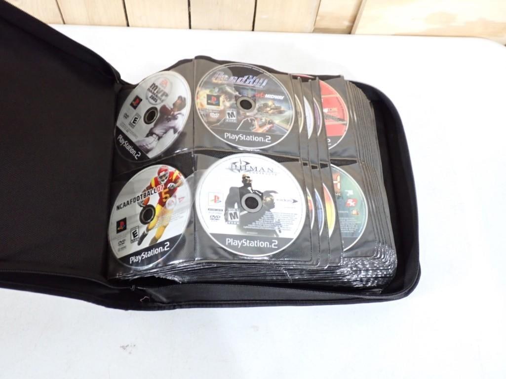 Large Video Game Lot including PlayStation 2 Games - no boxes - roughly 148 games (1 of 3)