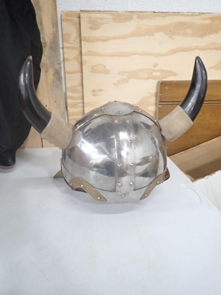 Viking Style Warrior Helmet (1 of 4)