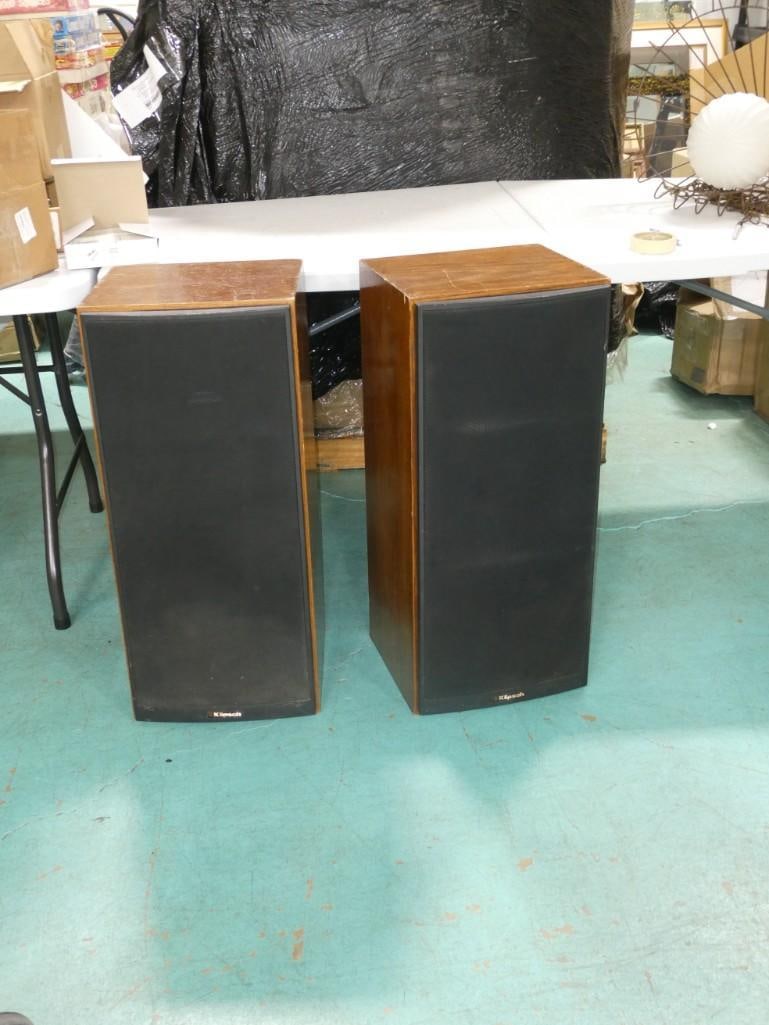 Pair of Klipsch Component Speakers in Oak (1 of 9)