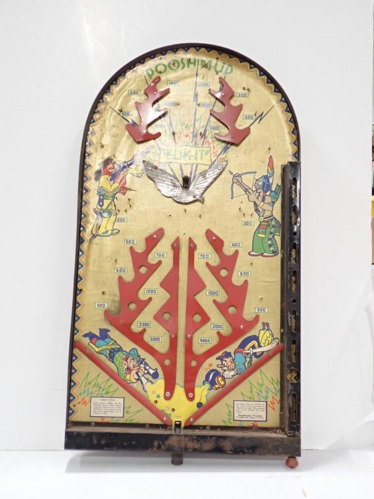 Vintage Marble / Pinball Game - Northwestern Products - Pooshmud (1 of 6)