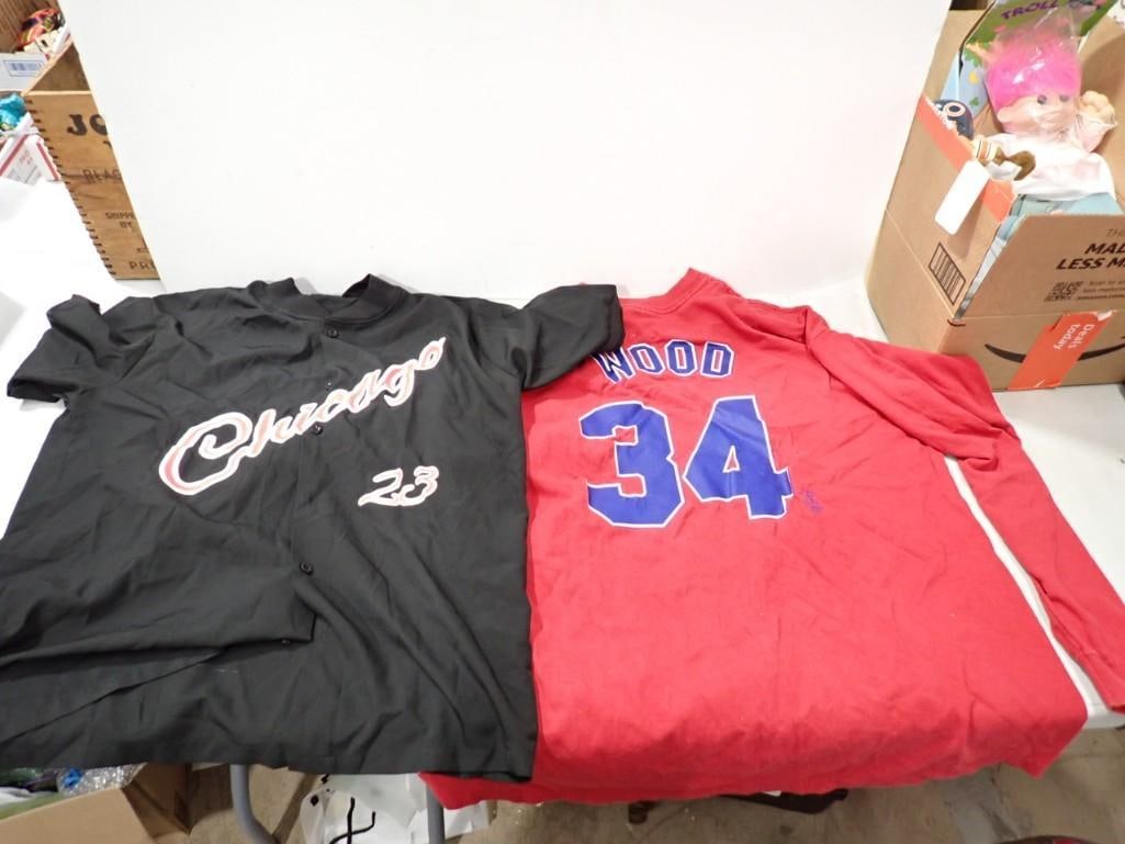 Lot of 7 Chicago Sports Shirts including Chicago Cubs 2016, White Sox, etc.  All sizes (1 of 6)