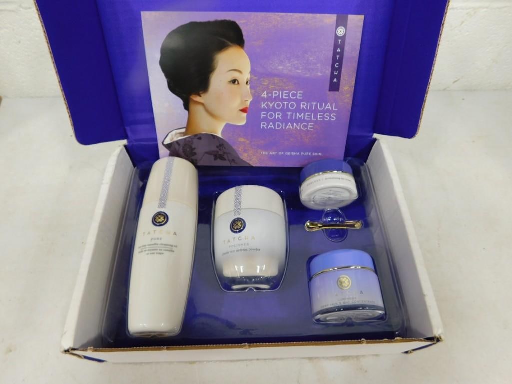 Tatcha 4 pc Kyoto Ritual for Timless Radiance Skincare Set: Tatcha 4 pc Kyoto Ritual for Timless Radiance Skincare Set