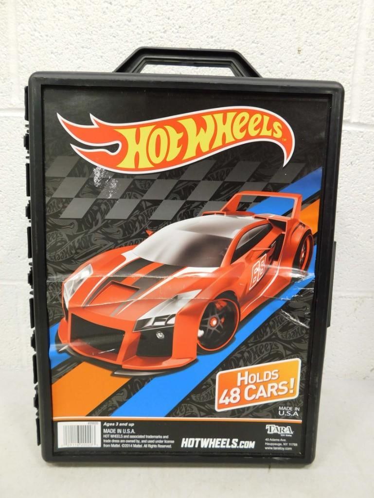 Hot Wheels Toy Car Case with Asst Brands of Cars and Vehicles incl Lesney Matchbox, Tootsie, Midge T (1 of 13)