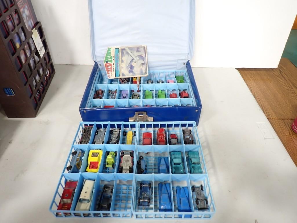Matchbox Collector's case full of assorted cars (1 of 4)