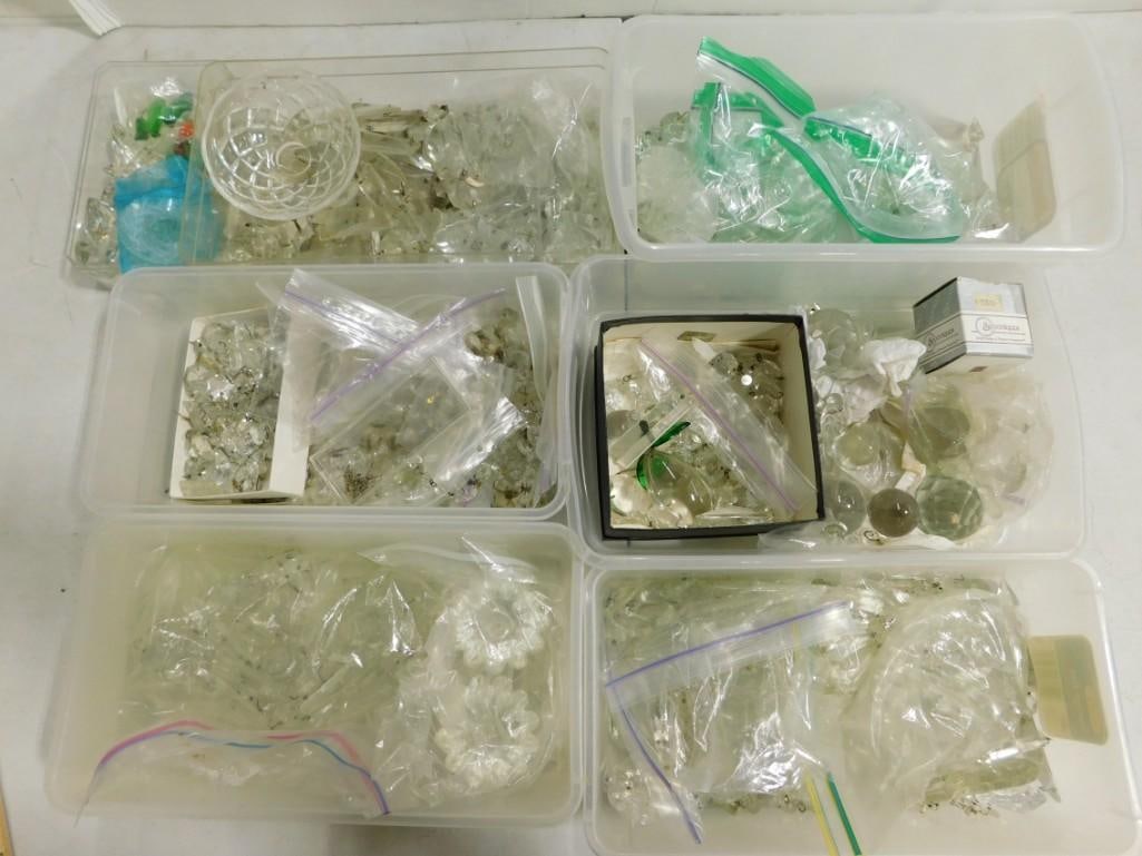 Vintage Replacement Crystals or Prisms for Chandeliers, Lamps, Etc (1 of 5)