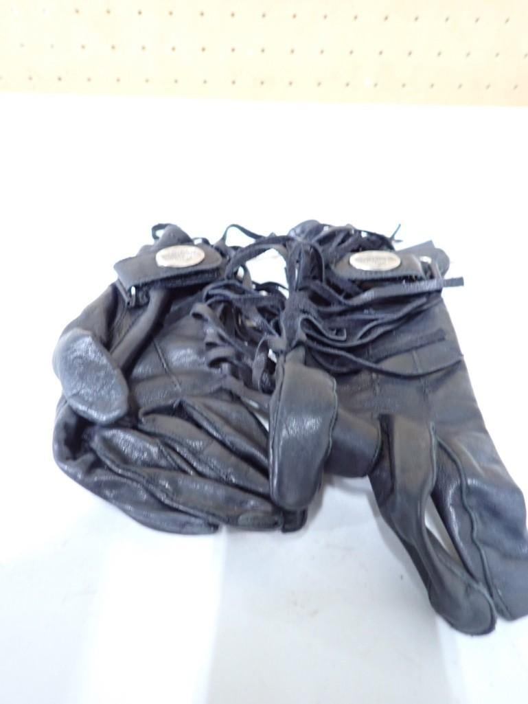 Harley Davidson  Leather Motorcycle Gloves Size S (1 of 3)