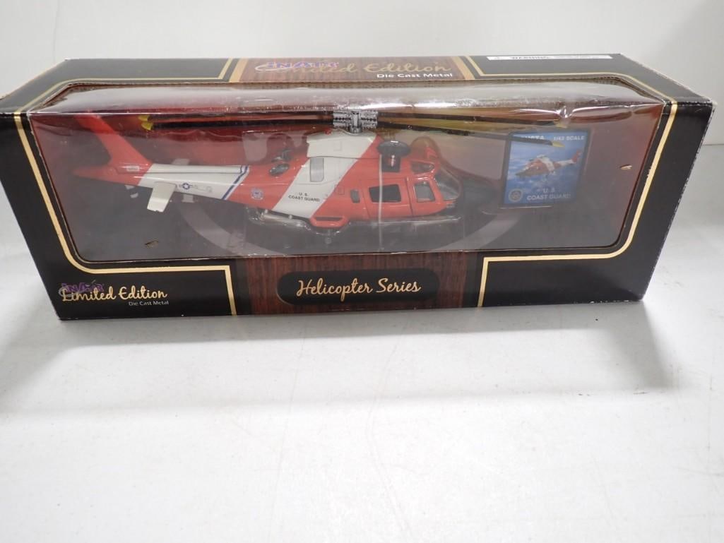 InAir Limited Edition US Coast Guard Die Cast Helicopter in Original Box (1 of 4)