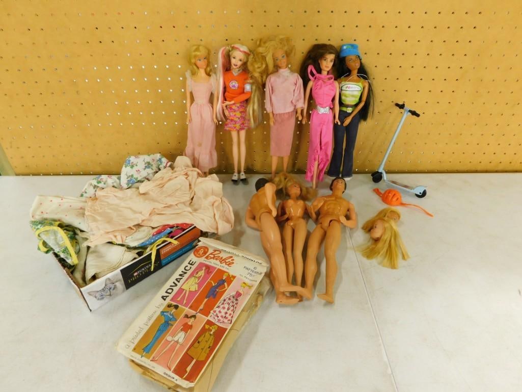 Assorted Doll Lot including Barbie, Clothes, NSync, Accessories, etc. (1 of 8)