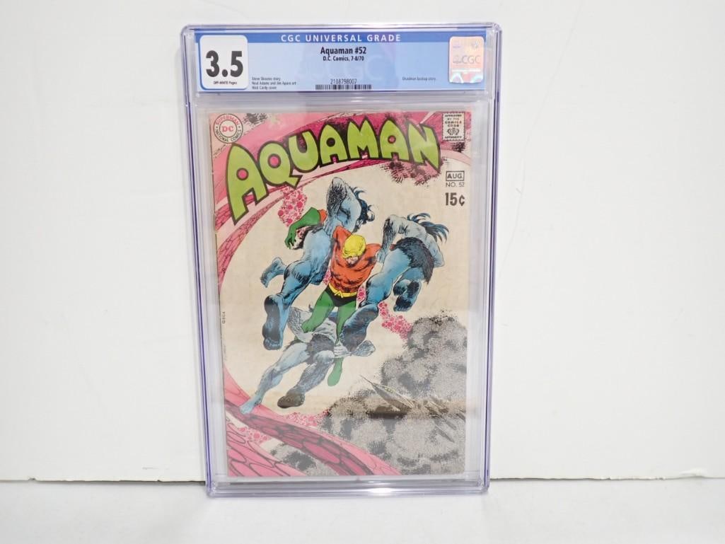 Aquaman #52 Comic Book CGC Graded 3.5 (1 of 12)