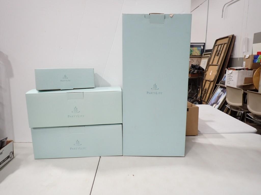 PartyLite Candle Holders including New in Box (1 of 7)