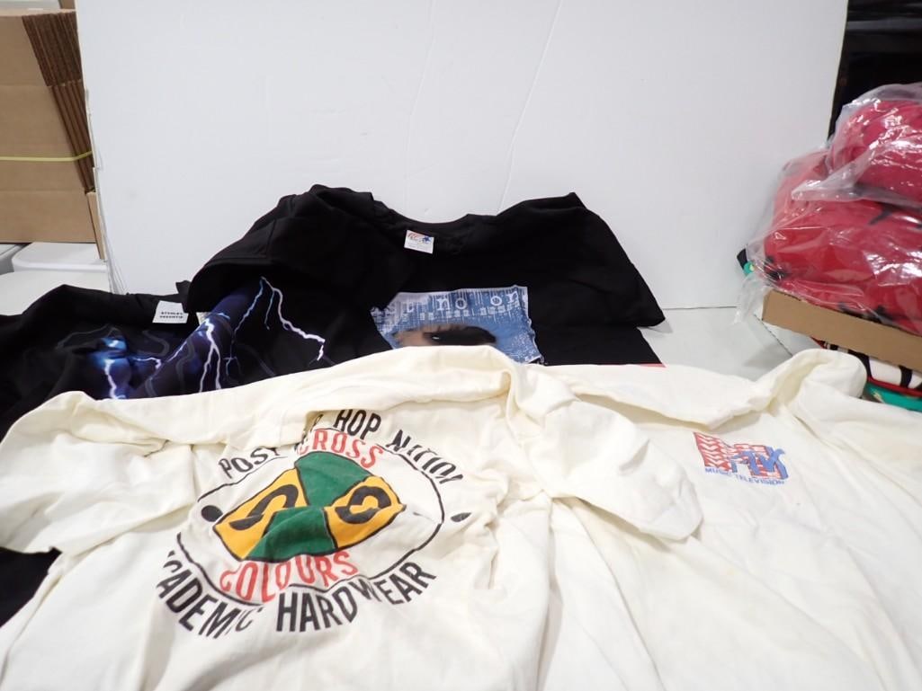 4 T Shirts incl The X Files, MTV Vote '92, Post Hip Hop Nation Cross Colours (1 of 6)