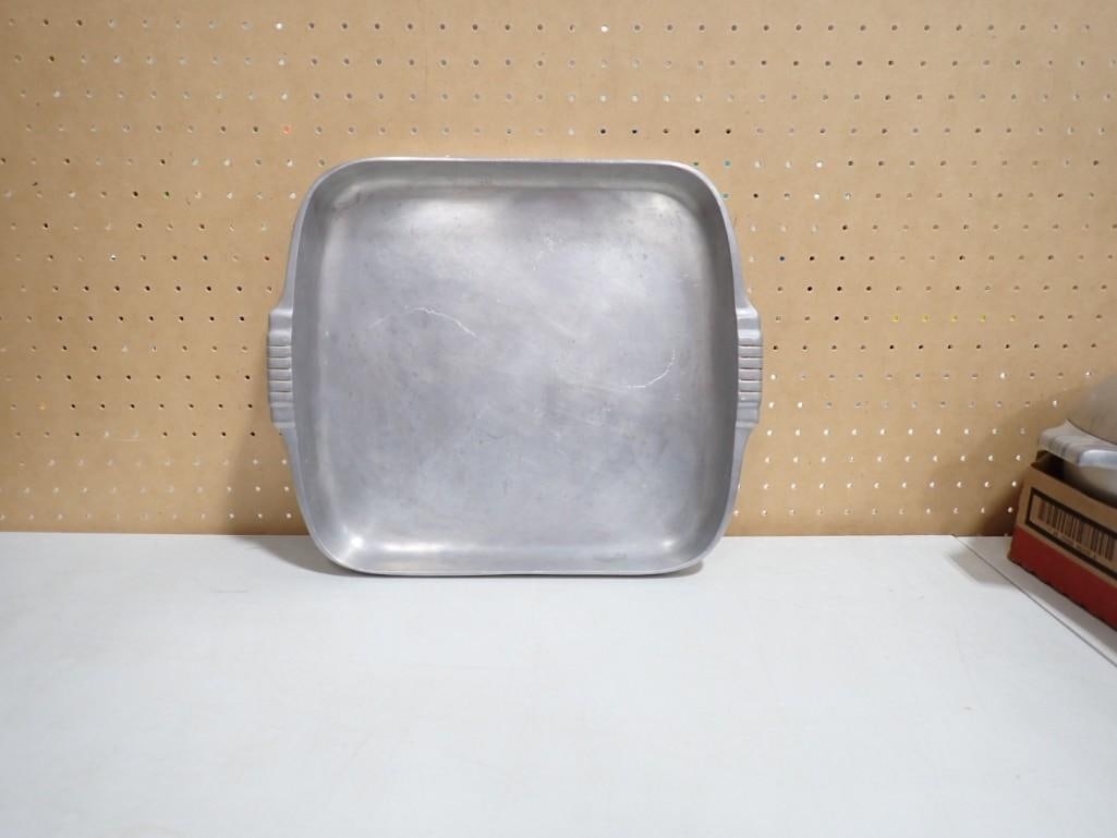 Vintage Wagner Ware Baking Pan Heavy Duty Aluminum: Vintage Wagner Ware Baking Pan Heavy Duty Aluminum