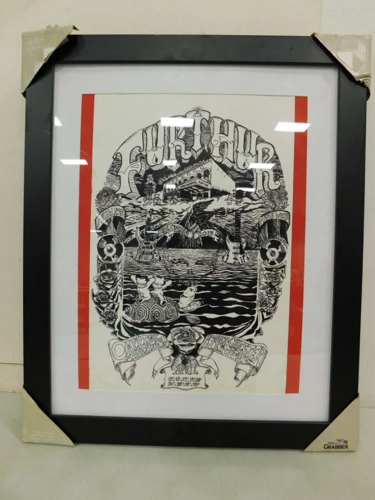 Furthur Band Poster Capitol Theater Port Chester new York April 15, 16, 17, 19, 20, 21, 23, 24, 25 (1 of 7)